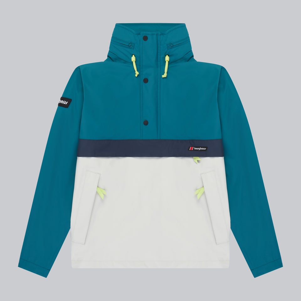 Unisex Ski Smock 86 Waterproof Jacket - Green / Grey