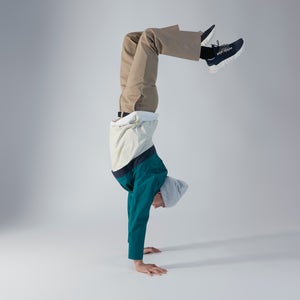 Unisex Ski Smock 86 Waterproof Jacket - Green / Grey