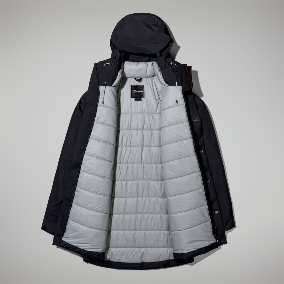 Men's Breccan Insulated Parka - Black