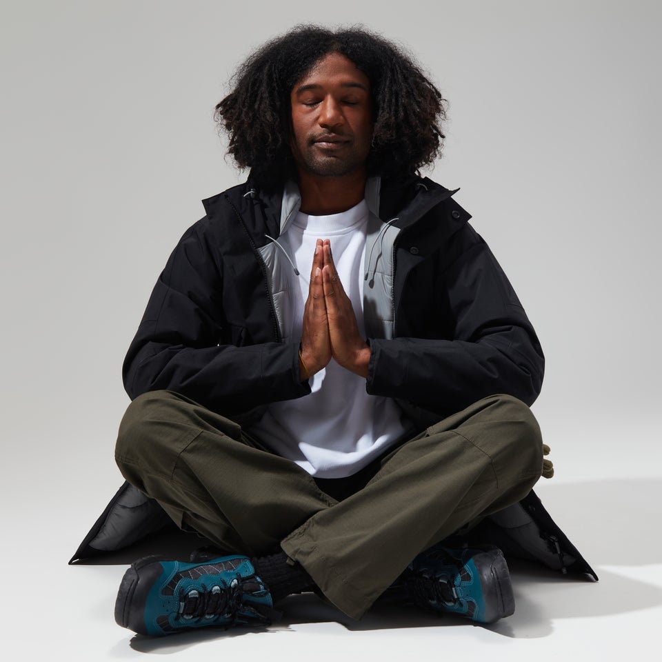 Men's Breccan Insulated Parka - Black