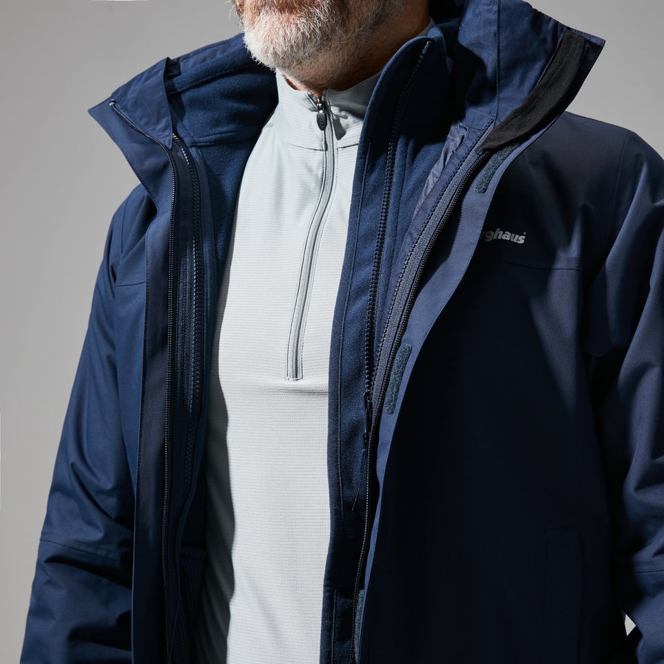 Men's RG Alpha 2.0 Gemini 3in1 Jacket - Dark Blue