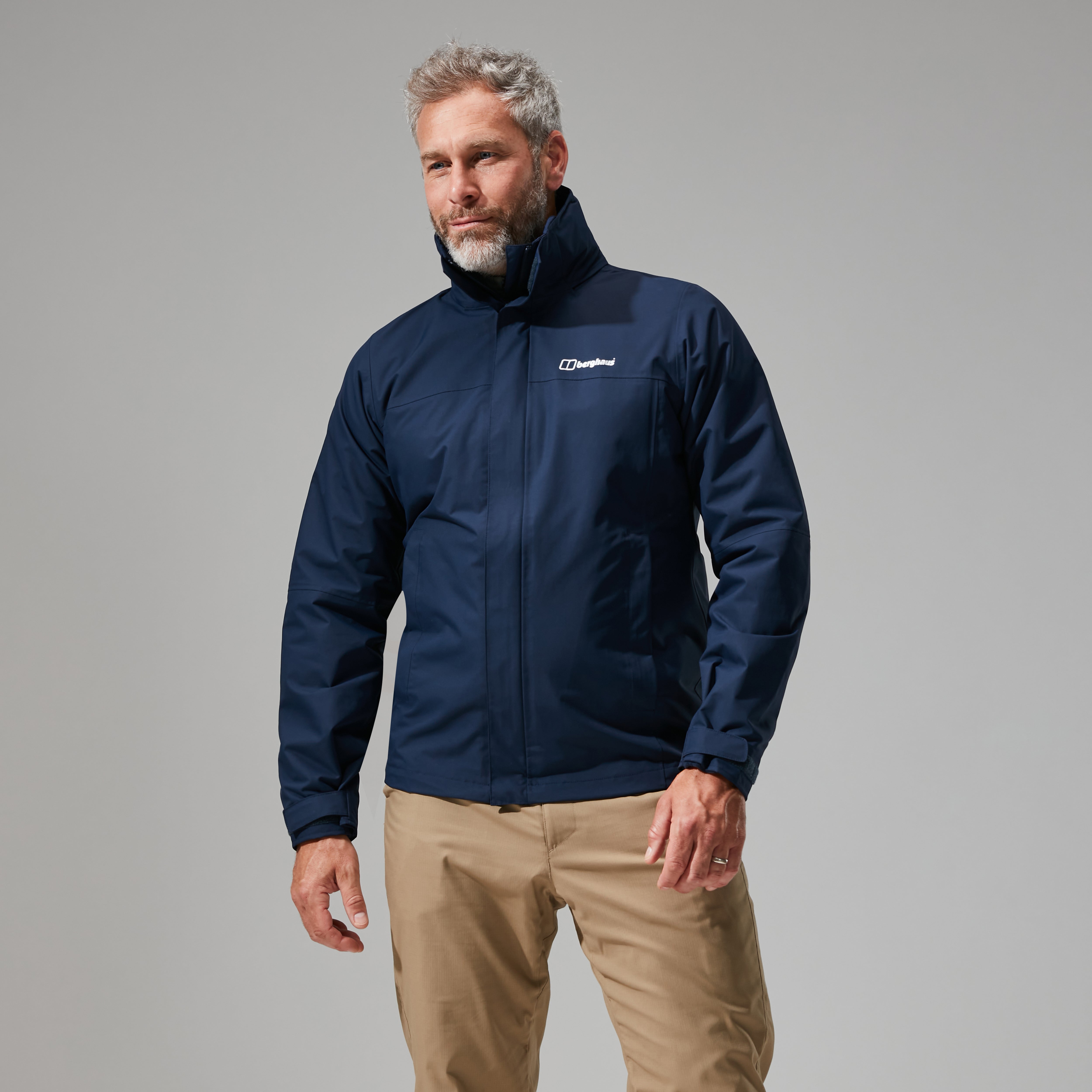 ESTNATION ダークブルー スエードジャケット Men's RG Alpha 2.0 Gemini 3in1 Jacket - Dark Blue | Berghaus