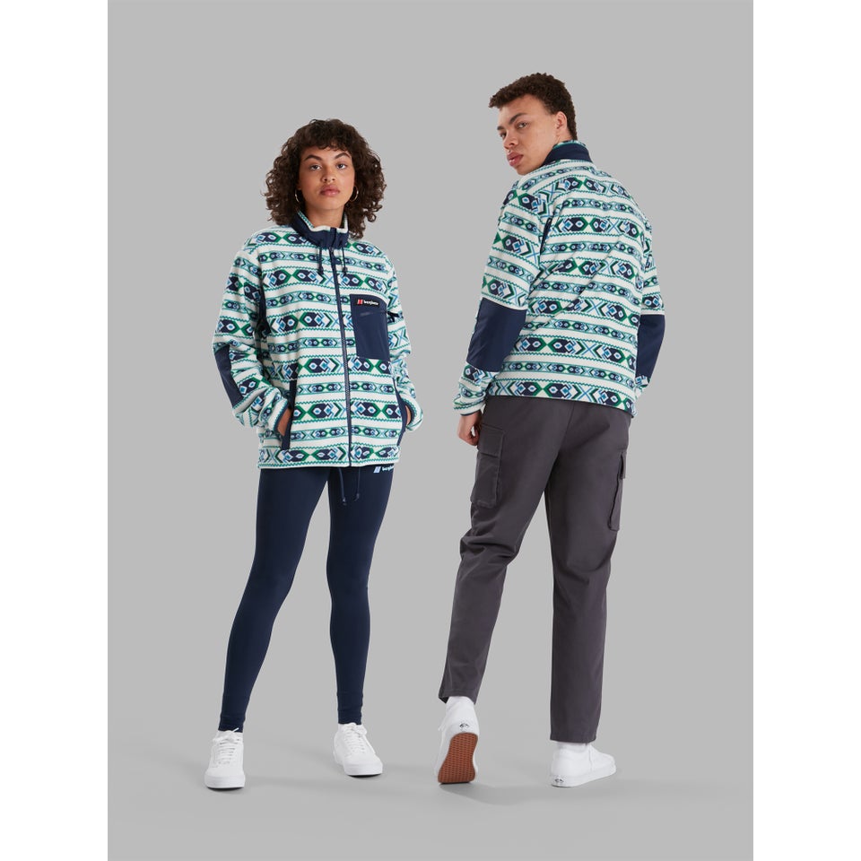 Unisex Ascent 91 Fleece - Grey / Blue