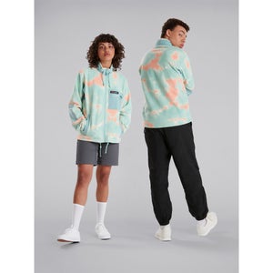 Unisex Ascent 91 Fleece - Pink / Blue