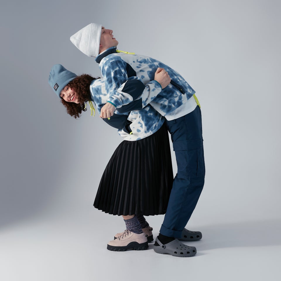Unisex Ascent 91 Fleece- Blue / Grey
