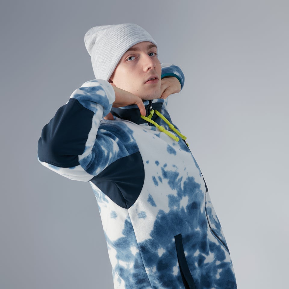 Unisex Ascent 91 Fleece- Blue / Grey