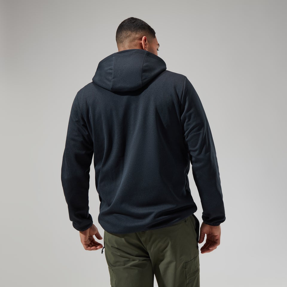 Men's Cullain Hooded Pullover - Black