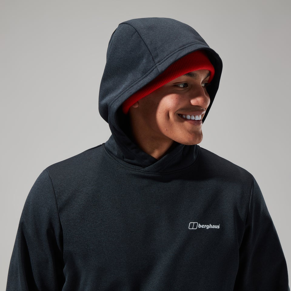 Men's Cullain Hooded Pullover - Black