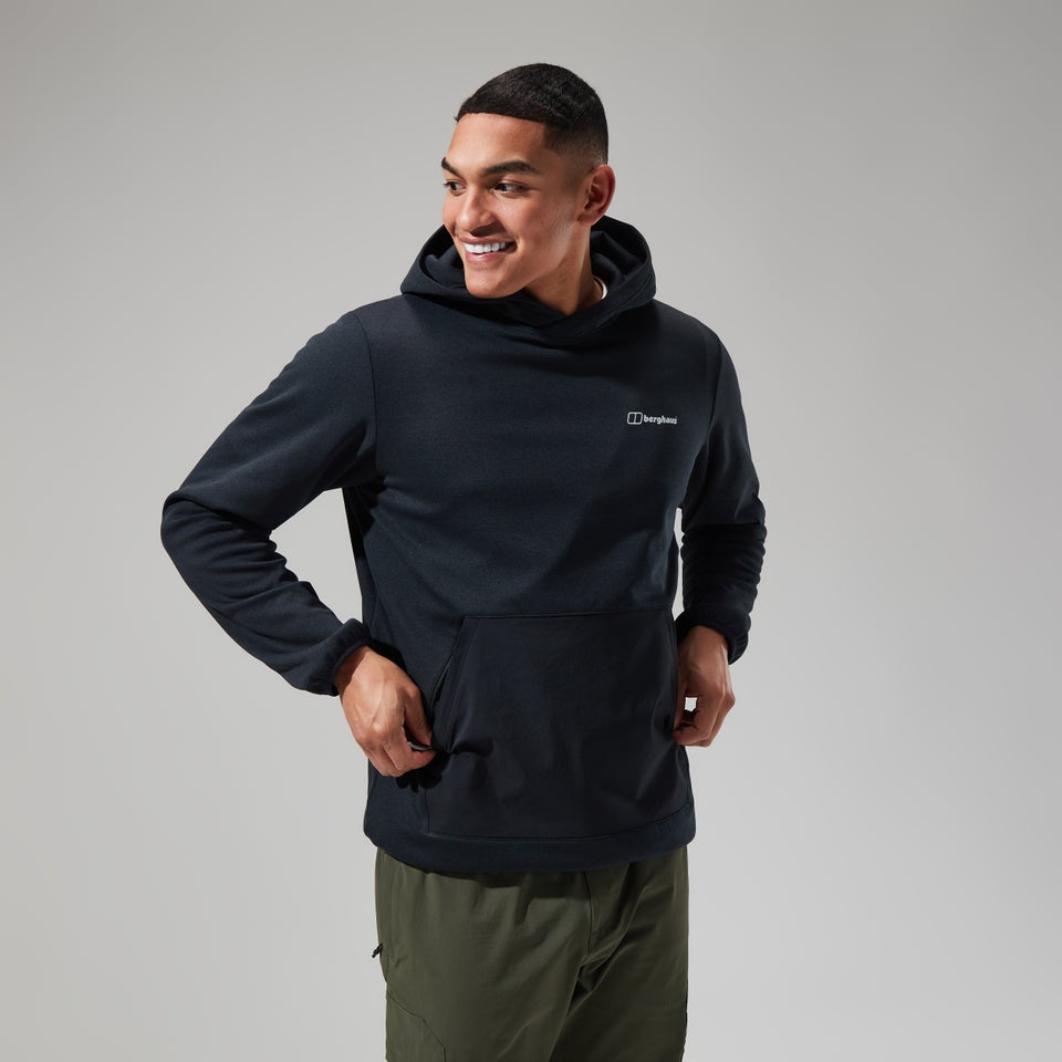 Men's Cullain Hooded Pullover - Black