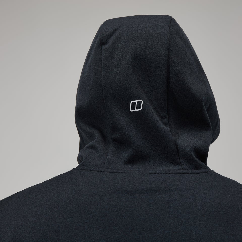 Men's Cullain Hooded Pullover - Black