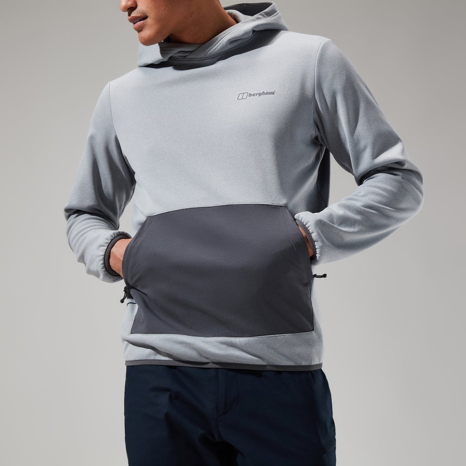 Men's Cullain Hooded Pullover - Grey
