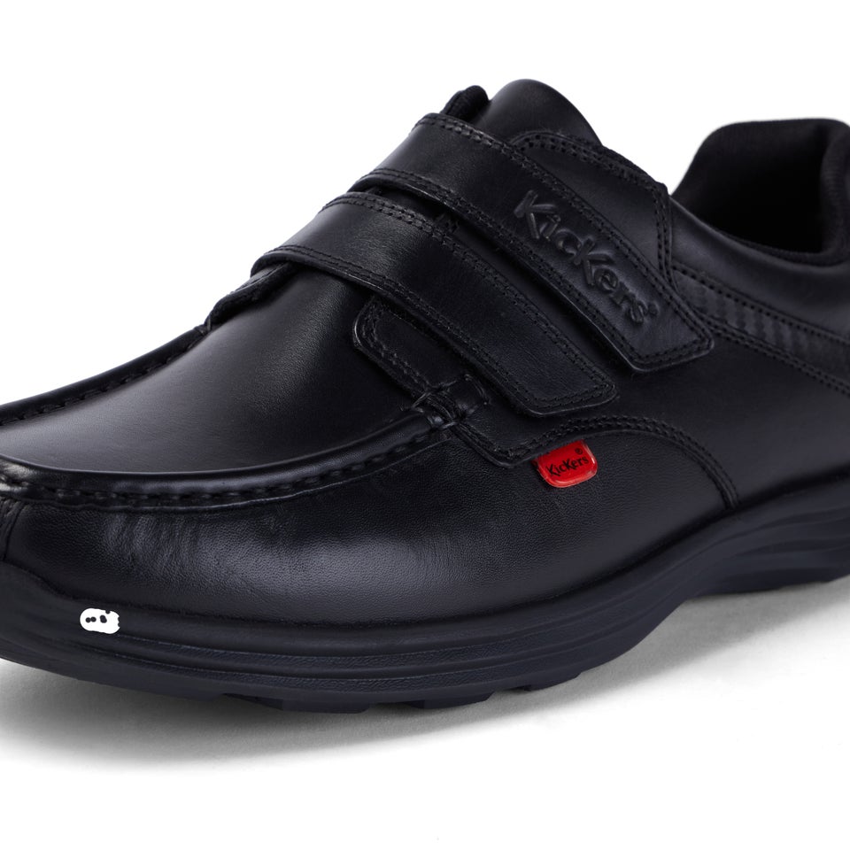 Adult Mens Reasan Strap Leather Black