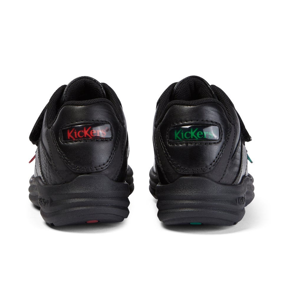 Infant Boys Reasan Strap Leather Black