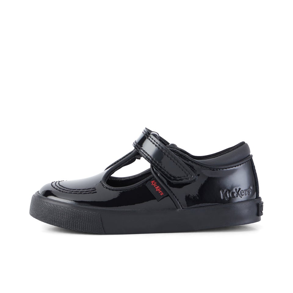 Infant Girls Tovni T-bar Patent Leather Black