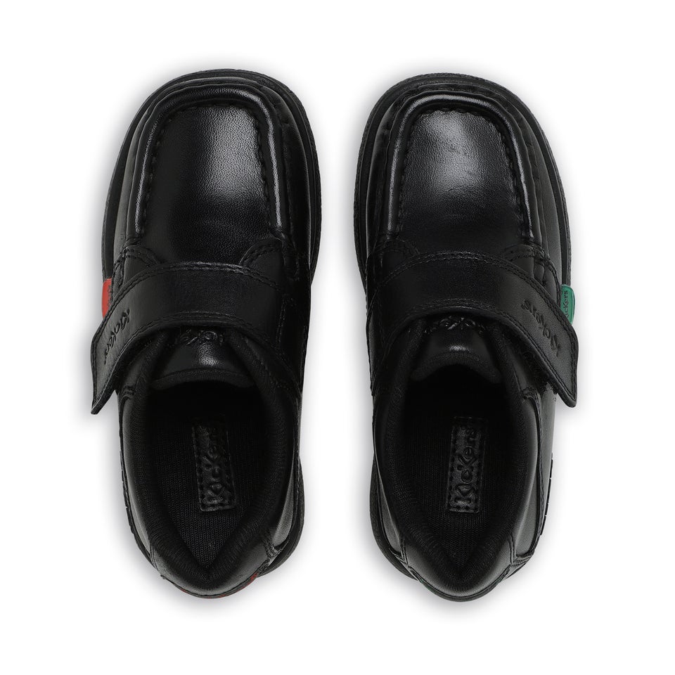 Infant Boys Fragma Strap Leather Black