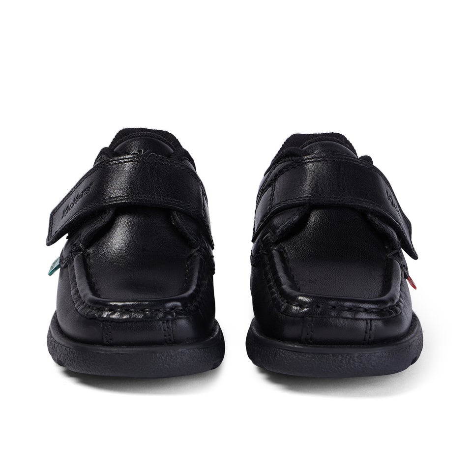 Infant Boys Fragma Strap Leather Black