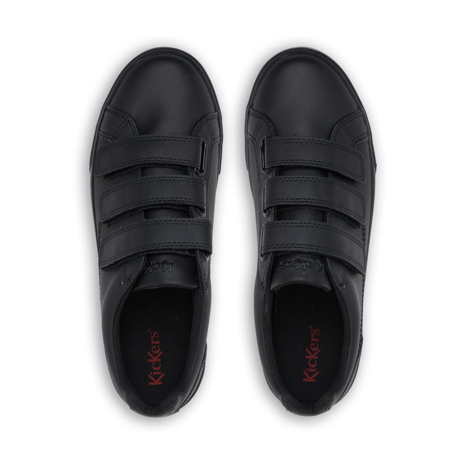 Adult Unisex Tovni Trip Leather Black