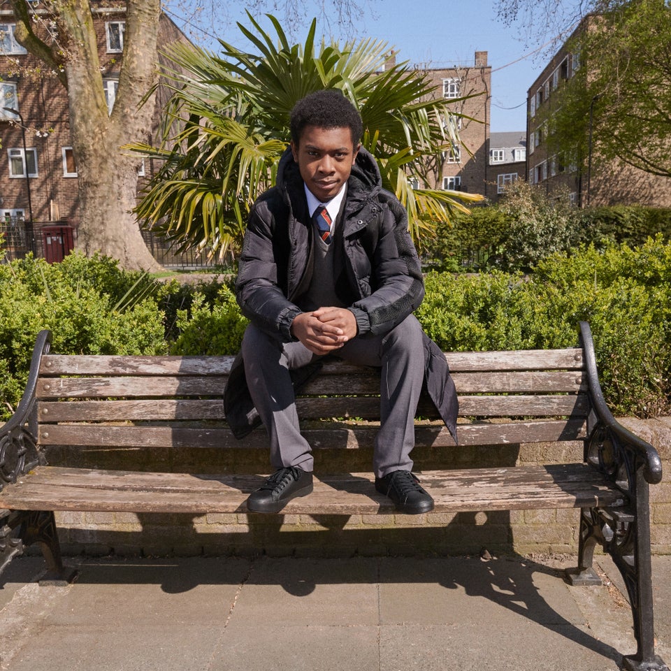 Youth Unisex Tovni Lacer Leather Black