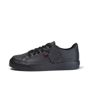 Junior Unisex Tovni Lacer Leather Black