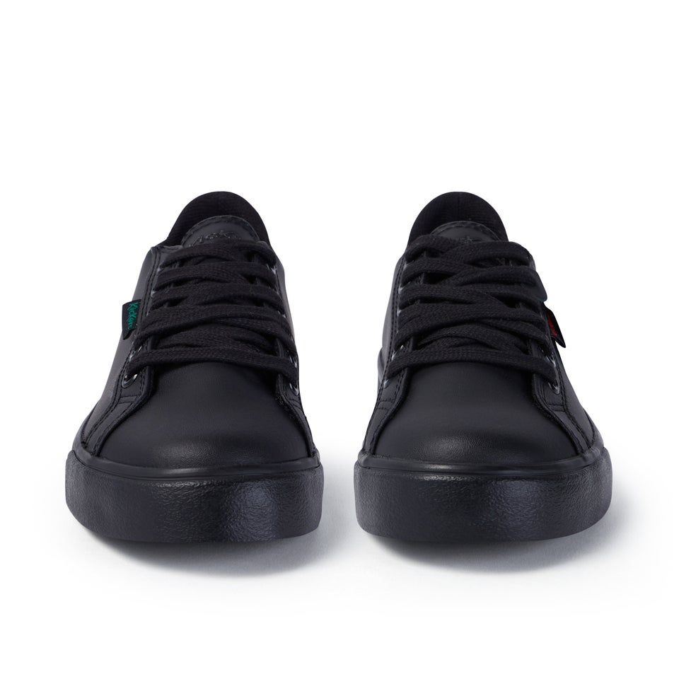 Junior Unisex Tovni Lacer Leather Black