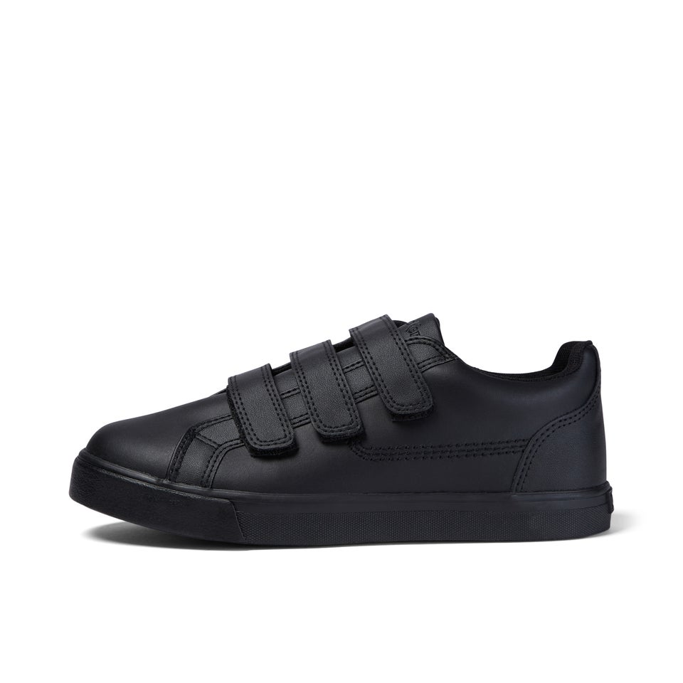 Youth Unisex Tovni Trip Leather Black