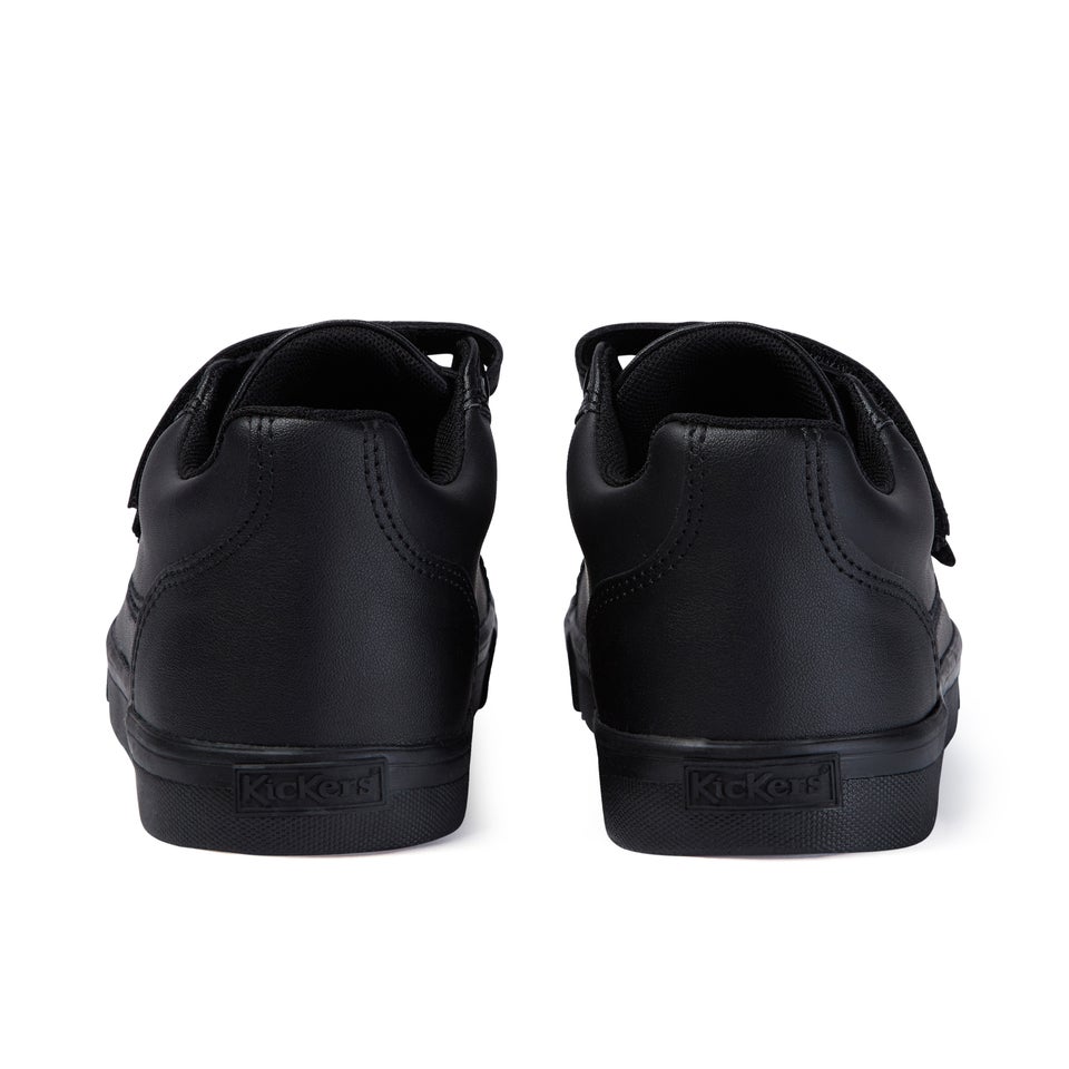 Youth Unisex Tovni Trip Leather Black