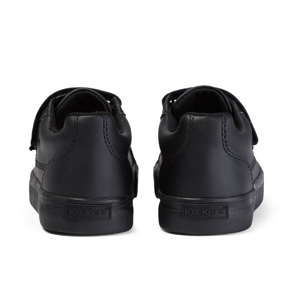 Junior Unisex Tovni Trip Leather Black