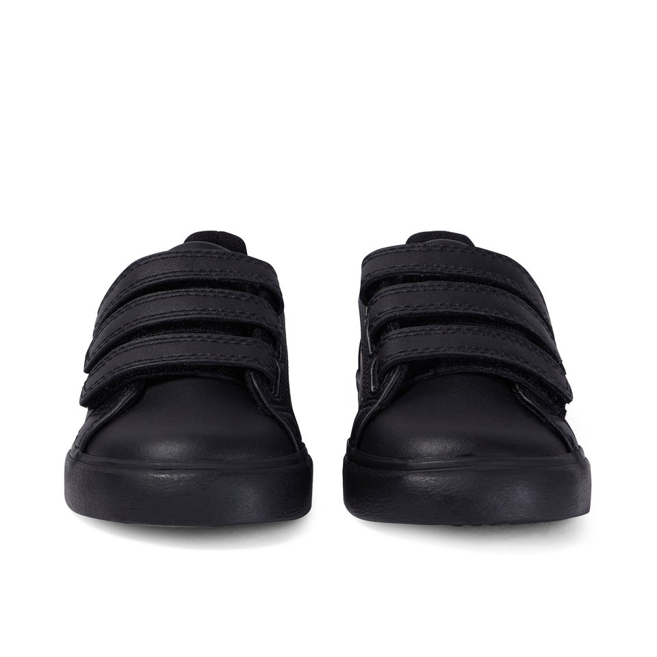 Infant Unisex Tovni Trip Leather Black
