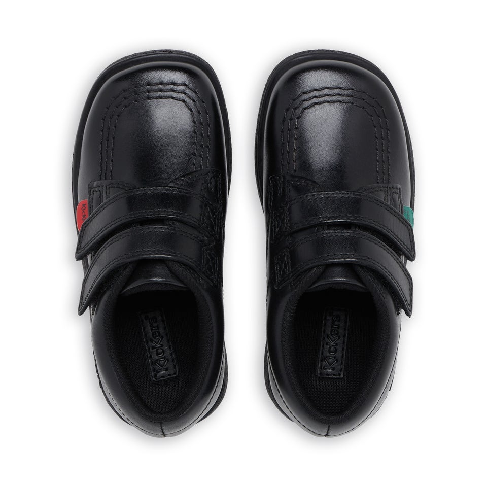 Infant Boys Fragma Lo Twin Vel Leather Black