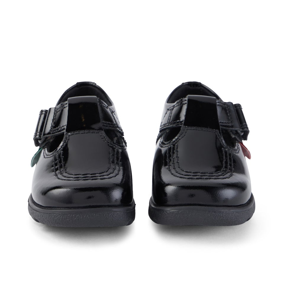 Infant Girls Fragma T-Bar Patent Leather Black