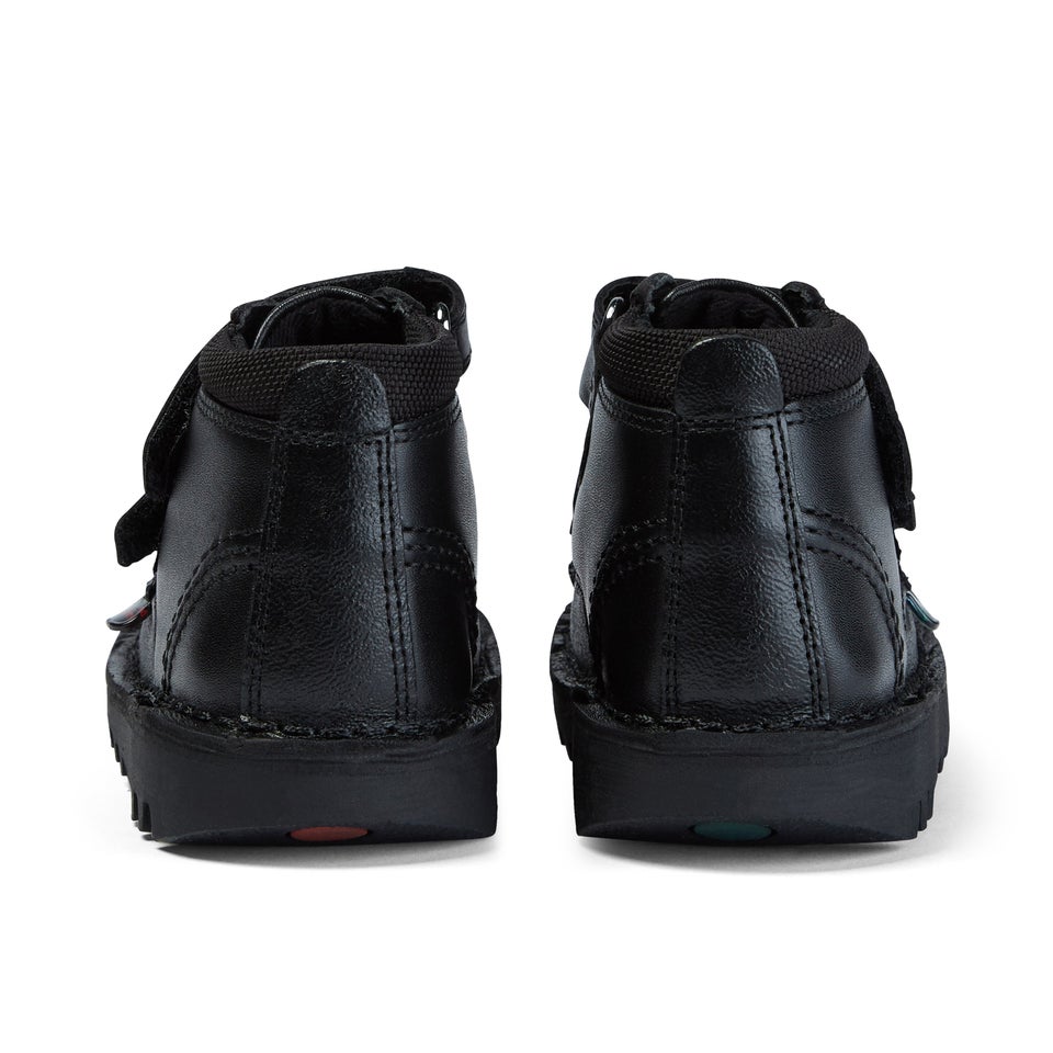 Infant Boys Kick Hi Scuff Leather Black