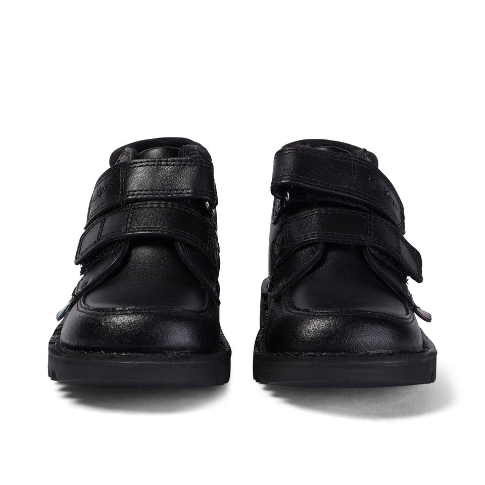 Infant Boys Kick Hi Scuff Leather Black