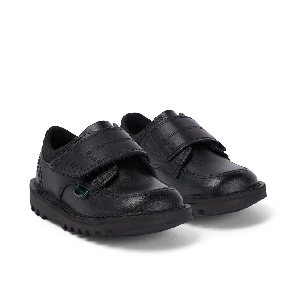 Infant Boys Kick Lo Scuff Leather Black