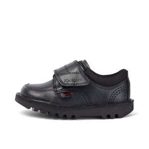 Infant Boys Kick Lo Scuff Leather Black - 5