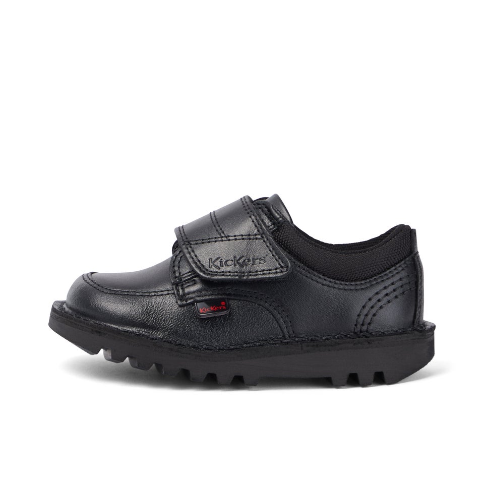 Infant Boys Kick Lo Scuff Leather Black