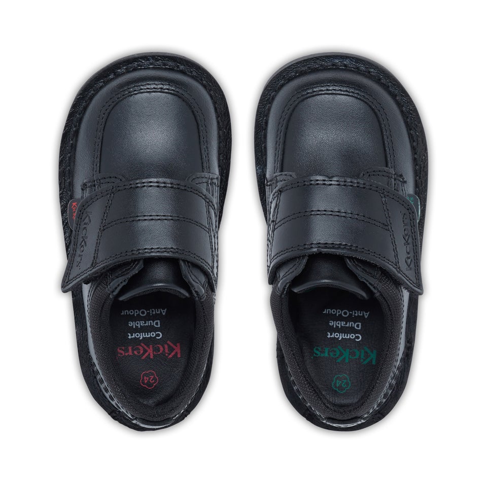 Infant Boys Kick Lo Scuff Leather Black