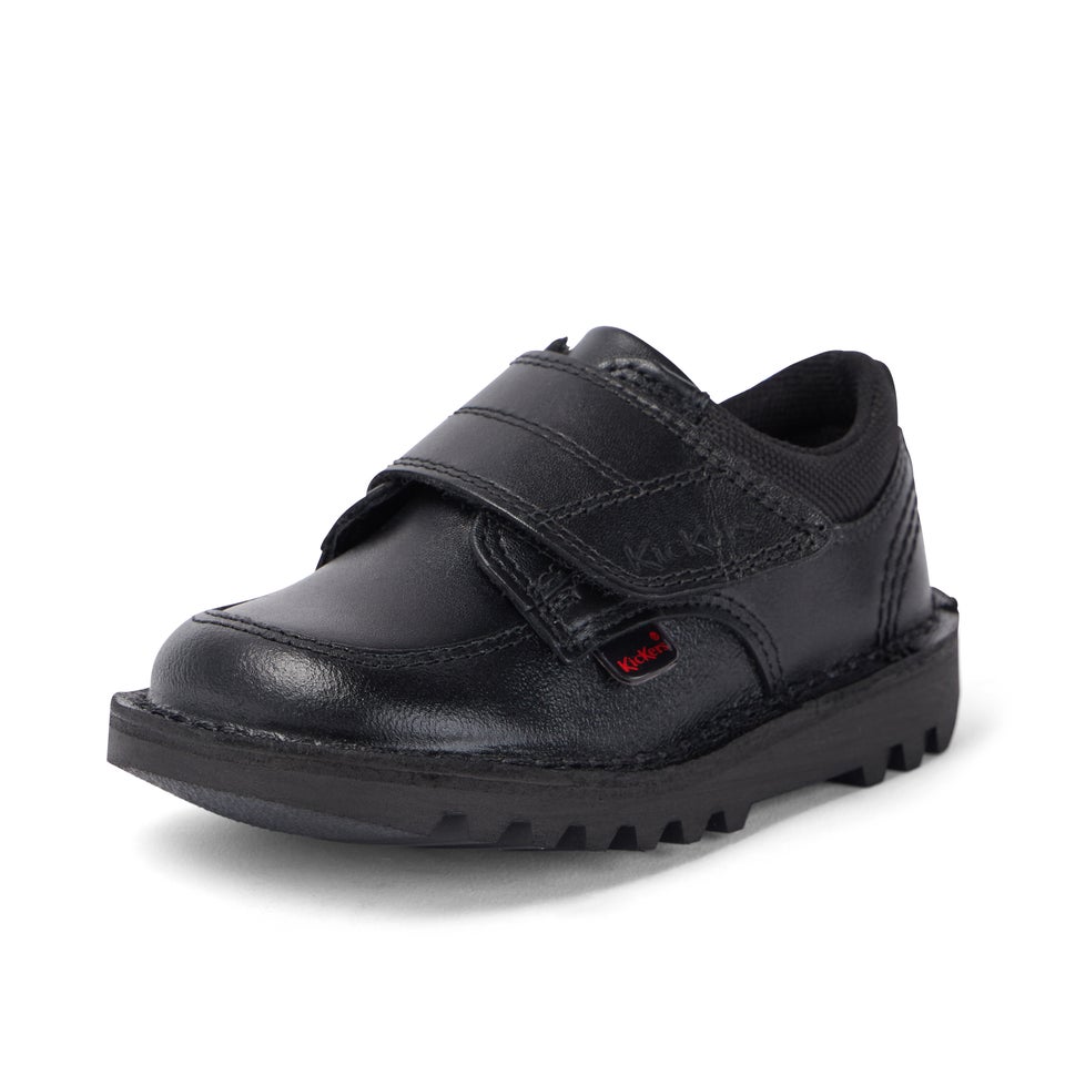 Infant Boys Kick Lo Scuff Leather Black