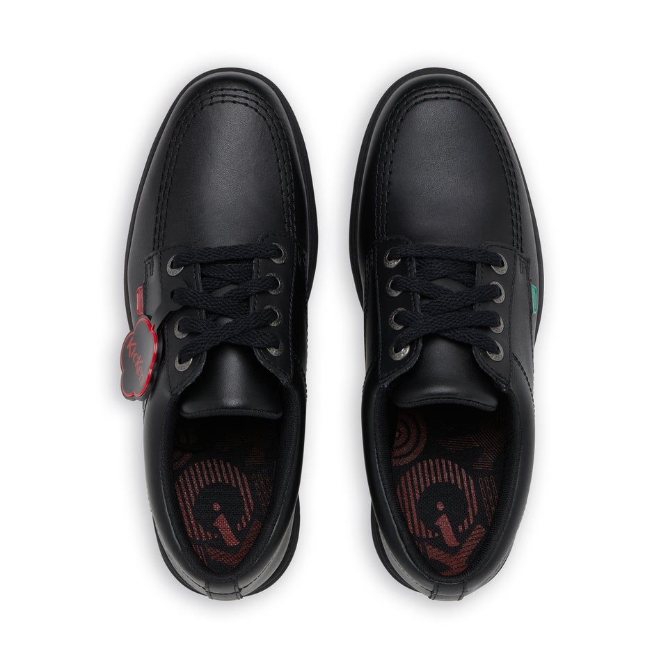 Youth Unisex Kelland Lo Leather Black