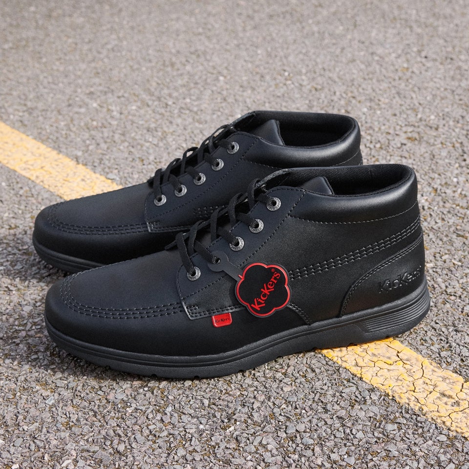 Adult Unisex Kelland Hi Leather Black