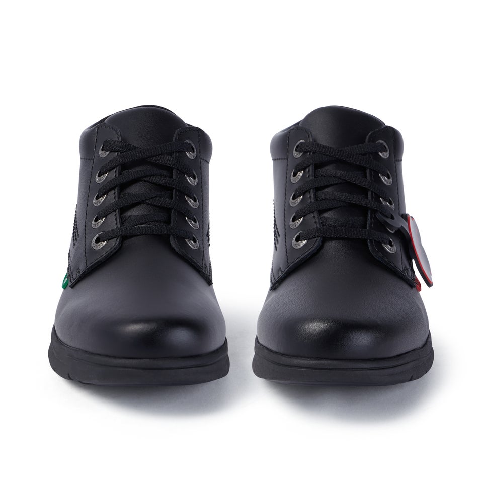 Youth Unisex Kelland Hi Leather Black