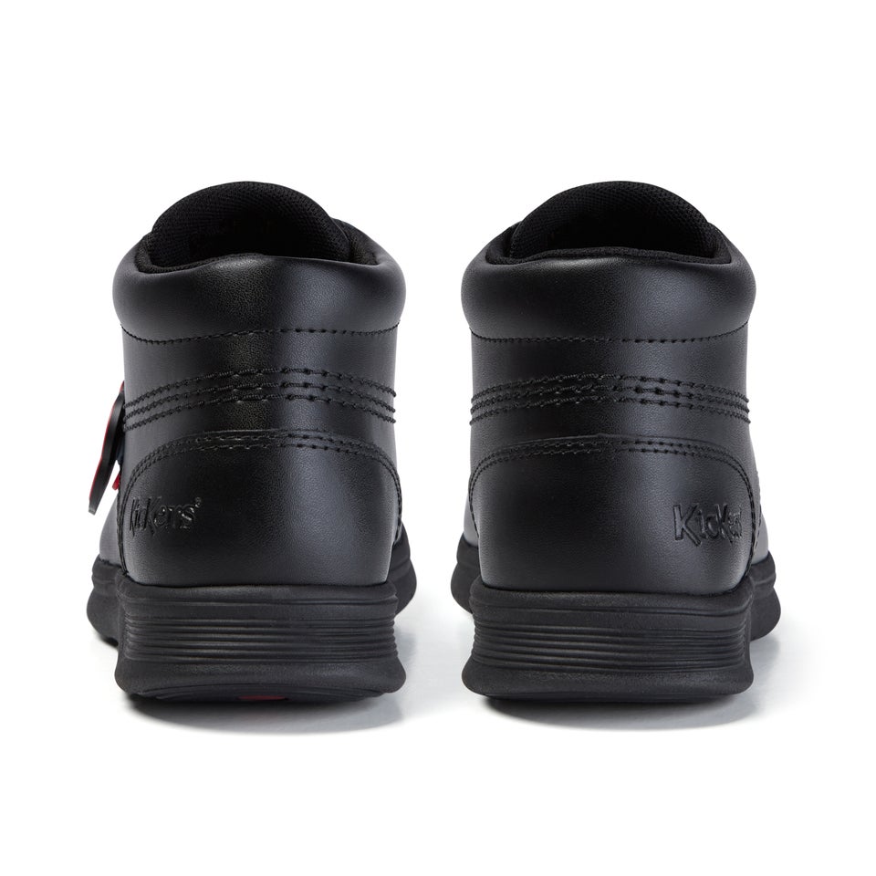 Youth Unisex Kelland Hi Leather Black