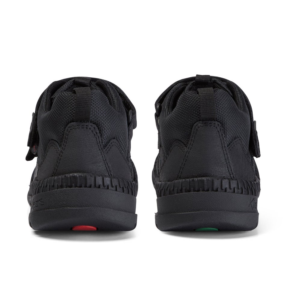 Junior Boys Trukka Mid Leather Black