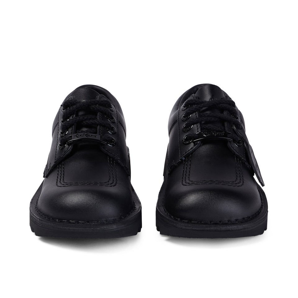 Adult Unisex Kick Lo Luxx Leather Black