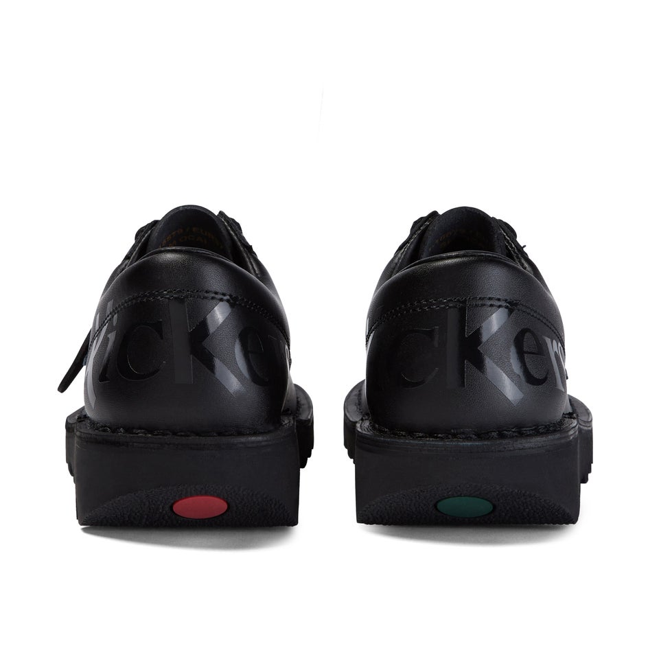 Adult Unisex Kick Lo Luxx Leather Black