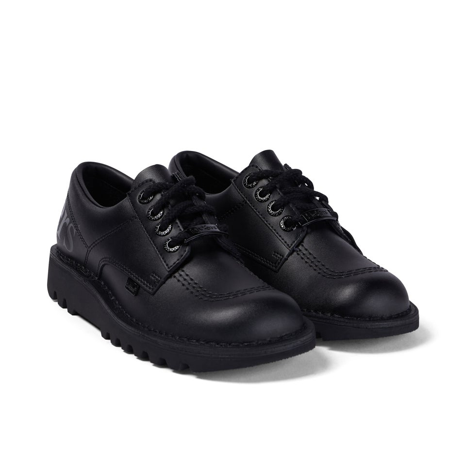 Adult Unisex Kick Lo Luxx Leather Black