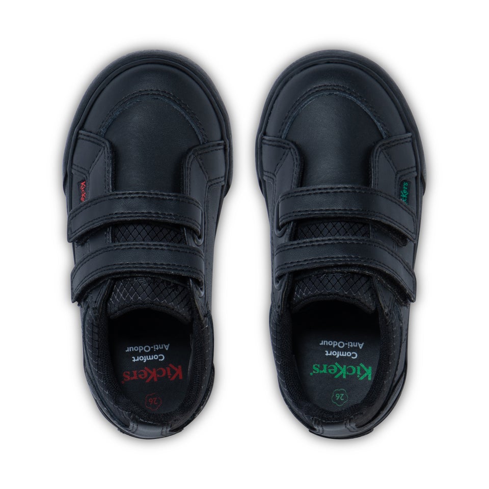 Infant Boys Tovni Twin Vel Leather Black