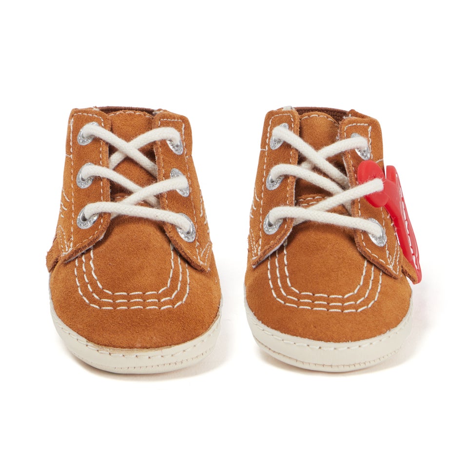 Babies Kick Hi Crib Suede Tan
