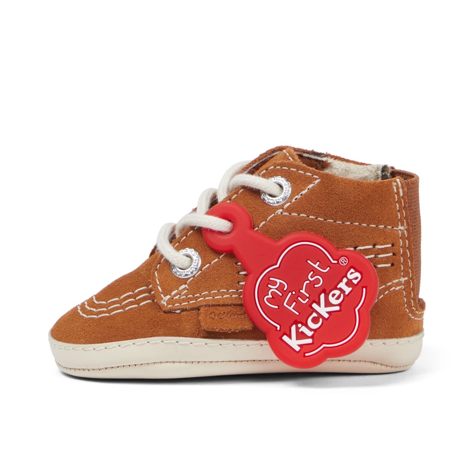 Babies Kick Hi Crib Suede Tan