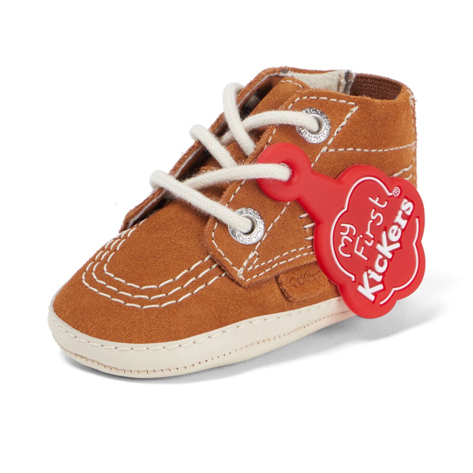 Babies Kick Hi Crib Suede Tan