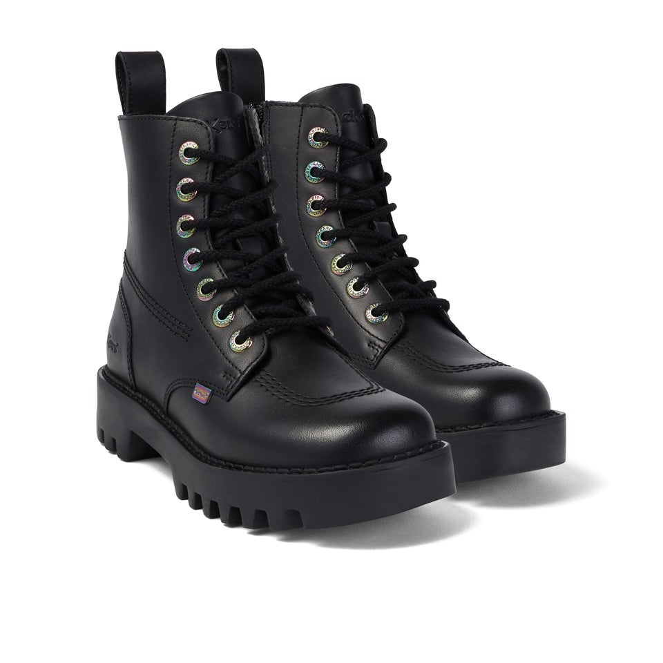 Adult Women's Kizziie Higher Leather Black